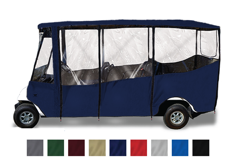 6 Greenline Enclosure 6 Pass Navy Color Bar